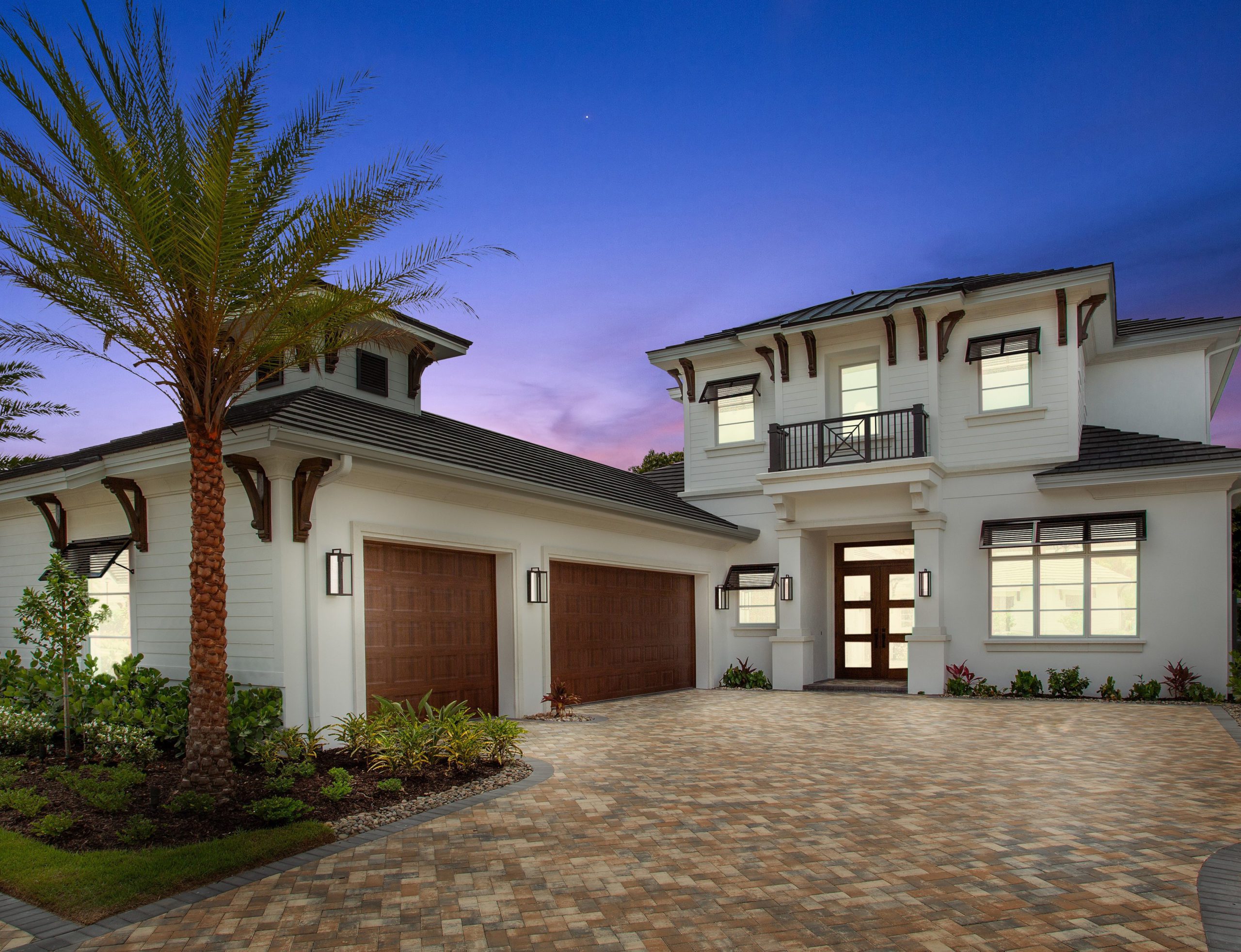 Custom Home Front Exterior Photo