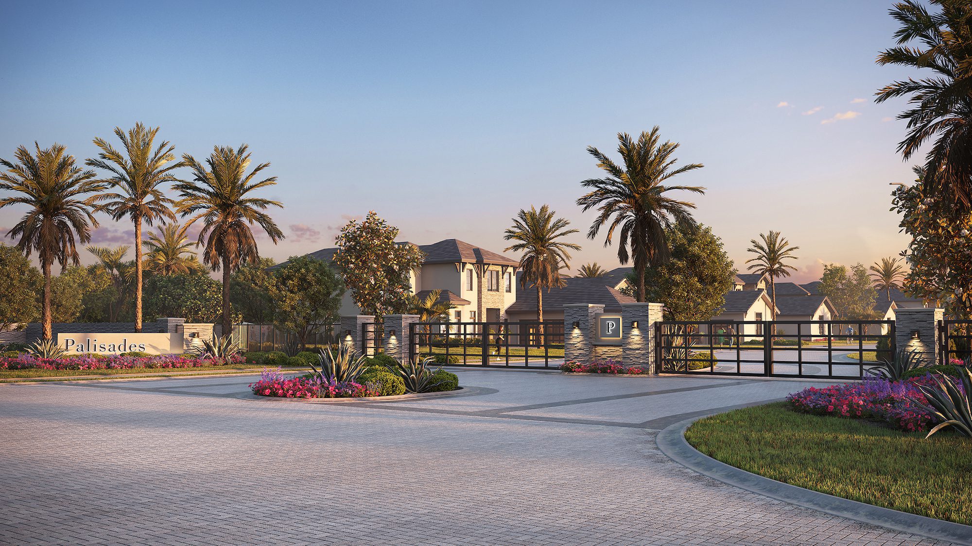 Palisads Front Entrance Rendering small