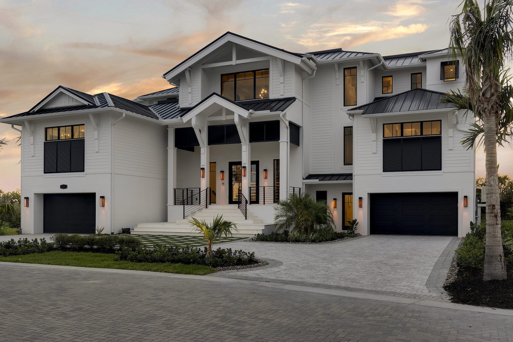 Beacon Model exterior sunset